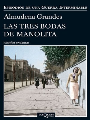 cover image of Las tres bodas de Manolita